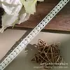 Em estoque Novo Lolita Bordado Solúvel Em Água Lace Leite Seda Único Lado Flor Onda Lace Lace Código De Barras