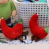 Jelycat Estilo Ajo Verdura Peluche Pan Colgante Llavero Muñeca Linda