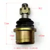 Accesorios para Coche de Acero de Cuatro Ruedas Modificado DIY Karting Motocicleta de Playa Junta Esférica de Rótula Brazo de Control Inferior Brazo Oscilante Junta Esférica Redonda