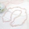 Cuentas sueltas de grava de forma irregular, accesorios de joyería DIY, cuentas de pulsera semiacabadas de grava de cristal de piedra de colores
