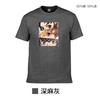 Camiseta estampada de manga corta transfronteriza para parejas de hombres y mujeres de primavera 2022, nueva camiseta de manga corta con estampado de Naruto Anime
