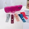 Soporte para Teléfono Móvil Push-Pull Anillo Hebilla para Teléfono Móvil Telescópico Adhesivo Simple Multifuncional Soporte de Correa para Muñeca Anticaída Universal