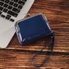 Bolsa para Monedas Snap-On Personalizada con Múltiples Ranuras para Tarjetas, Portatarjetas de Identificación, Cartera de Color Sólido con Cremallera, Fabricante con Servicio de Impresión de Logotipos