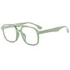 Gafas de sol de doble haz cuadradas de estilo nuevo europeo y americano, gafas de sol para hombre, estilo retro, informal, para conducir, negocios, de moda.