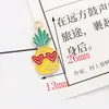 Joyería Xipeng Aleación Goteo de Aceite Frutas y Verduras Material para Accesorios DIY Collar Aretes Pulsera Accesorios para el Cabello Colgante
