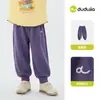 Roupas Infantis Dudu Calças Infantis Primavera Novo Estilo Calças Esportivas de Bebê Roupa de Primavera Calças de Moletom para Meninos Calças Casuais para Meninas