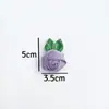 Habitación de Flores Tela de Dos Colores Rosa Flor Tridimensional Flor Decorativa para Ropa Ramillete de Flores Ropa Accesorios para la Cabeza Ropa