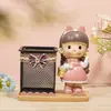Presentes Criativos para o Dia dos Professores Presentes de Feriado para Alunos Armazenamento de Papelaria para Mesa Estojo para Canetas Decorações de Resina Ornamentos