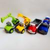 Vehículo de ingeniería de inercia para niños, juego de tracción trasera, simulación de excavadora, grúa, camión volquete, mezclador, puesto al por mayor