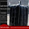 Fornecedor Direto do Fabricante de Sacos Ton Saco Ton Elástico Interno Preto Carbono Saco de Coleta Ton Saco Ton de Carbono Ativado Saco Ton Preto Carbono Revestido à Prova de Vazamentos