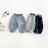 Pantalones de Punto de Dibujos Animados Otoño Nuevo Dianxi para Bebés y Niños Pequeños, Pantalones Simples a Cuadros con Cintura Elástica y Puños, Pantalones Deportivos Casuales para Niños