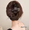 Novo Acessório de Cabelo Presilha Banana com Laço 2026, Estilo Universitário Presilha Mágica para Rabo de Cavalo Alto para Mulheres, Presilha de Garra Exquisita e Sofisticada
