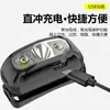 Popular Linterna Frontal LED Recargable por USB para Pesca Nocturna con Sensor Inteligente Transfronterizo, Luz Potente y Uso Conveniente en Exteriores