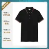 Camisas Polo de Algodão Puro de Alta Qualidade, Roupas de Trabalho, Camisetas de Manga Curta de Seda Gelada para o Verão, Camisas Culturais para Grupos, Logo Impresso Personalizado