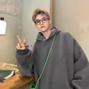 Sudadera Nueva 2023 para Hombre con Capucha Primavera y Otoño Estilo Ins Hong Kong Holgada Marca de Tendencia Estampado de Letras Chaqueta Versátil Tendencia