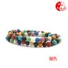 Cuentas de piedra volcánica de color natural, directas de fábrica, cuentas de piedra volcánica, pulsera DIY, accesorios al por mayor