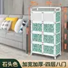 Armario libre de óxido, gabinete de cocina, aparador, gabinete fácil de armar, gabinete de almacenamiento para vivienda de alquiler, gabinete para vajilla, gabinete de almacenamiento