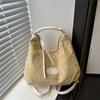 Bolsa Transversal Tote de Ombro Xadrez Personalizada Moda Outono 2026 Leve Casual Grande Capacidade Simples Estilosa