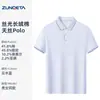 Camisa tipo polo de algodón de fibra larga Ropa de trabajo para mujer, Camiseta personalizada con logo impreso, Uniforme de equipo para empresa, Camisa cultural de manga corta