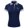 Atacado de Fábrica Roupas de Golfe de Verão Camiseta de Manga Curta Feminina Estilo Coreano Esportes Manga Curta Golfe Roupas de Golfe