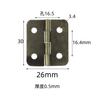 Bisagra Miniatura Mini Apertura Plana Caja de Regalo Bisagra para Caja de Madera Bisagra Mariposa Plegable Bisagra de Metal Hecha a Mano Venta al por Mayor