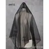 Tejido de Organza de Alta Densidad, Malla Ancha y Encriptada Rígida Color Puro Tela Transparente para Falda de Ropa Fondo Decorativo