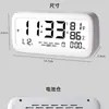 Despertador electrónico para niños, reloj digital para estudiantes, de escritorio luminoso YZ8010B Bluetooth inteligente multifuncional monitor de temperatura y humedad