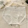 Calcinha Feminina de Algodão Puro Cintura Média, Confortável e Respirável, Design Simples Estilo Japonês, Antibacteriana 10A, Forro 100% Algodão, Calcinha Feminina