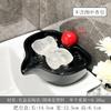 Caja de Jabón de Cerámica al por Mayor Portátil para Baño Almacenamiento en Baño Doméstico Estante de Almacenamiento para Caja de Jabón Caja Creativa con Drenaje