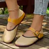Zapatos de tira diaria con bloques de color estilo europeo y americano, nuevos de verano 2026, versátiles de estilo vintage Mary Jane de tacón bajo para mujer