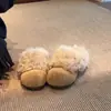 Zuecos Peludos Versátiles para Mujer, Calzado de Exterior, Nuevo Modelo 2026, sin Cordones, Forro de Felpa, Zapatos de Algodón Cálidos Estilo Birkenstock