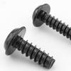 Acero Inoxidable 304 Pwb Arandela Flor Ciruelo Negra Tornillo Autoperforante Cola Plana Zinc Negro Tornillo Cola Plana Mesón M2/M3/M4