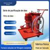 Indústria de filtro de núcleo médio filtro de óleo de ultraprecisão filtro de óleo industrial móvel de cilindro único filtro de óleo anticombustível para caminhão