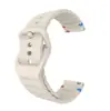 Adequado para Samsung/Huawei Watch Series Costura Ondulada Cor Fivela Pulseira de Relógio Universal de Silicone 20Mm22Mm