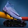 Asesino Transfronterizo 15 Zapatos de Fútbol Profesionales Botines de Fútbol para Adultos Antideslizantes Transpirables