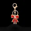 Lindo Llavero de Tela Incrustado con Diamantes Diseño Retro de Elefante Nuevos Accesorios de Animales Franceses Nicho Colgante Accesorios