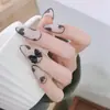 Acessórios de arte para unhas: Laço Tridimensional Simples, Cor Macaron da Moda, Decoração de Unha Laço Fosco de Resina Estilo Fada