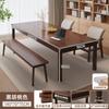 Sala de Estar Escritorio Grande Largo Patas de Madera Maciza para Sala de Estar Mesa Grande Banco de Trabajo Escritorio para Computadora en Casa Escritorio de Oficina Mesa de Estudio