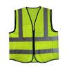 Vestuário Refletivo Transfronteiriço, Colete Refletivo, Colete Multibolsos, Roupa de Trabalho para Canteiro de Obras, Roupa Refletiva para Segurança no Trânsito Noturno