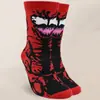 Calcetines Populares de Comercio Exterior Transfronterizos Calcetines de Talla Grande Dibujos Animados Modernos Cómodos Amazon Calcetines Altos para Pareja Venta al por Mayor