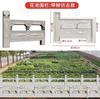 Azulejos de cemento para suelo vegetal, directo de fábrica, molde para pared de jardín, barandilla de césped, estanque de flores
