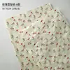 Papel de seda engrosado de 38g, papel de regalo floral con aceite, papel de forro floral enrollado a mano, DIY para envolver regalos
