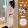 Popular de alta qualidade luxo leve estiloso seda gelada vestido camisa pijama feminino verão novo luxuoso roupão de dormir roupa de casa conjunto fino