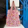 Bolsa de Ombro Casual Fashion para Viagem de Menina, Sacola de Compras de Supermercado Portátil de Nylon para Venda por Atacado
