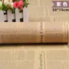 Jornal inglês vintage papel kraft jornal buquê material de embalagem para presente papel de embrulho de flor papel de embrulho de flor atacado