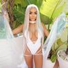 AliExpress Amazon cross-border senhoras maiô de uma peça sexy trançado biquíni europeu e americano 9133