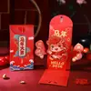 2026 Año Nuevo Año del Caballo Bolsa de Sobres Rojos Creativa 3D para Festival de Año Nuevo Dibujos Animados Sobre Rojo de Mil Yuanes