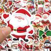 50 pegatinas navideñas de grafiti para manualidades, papelería, tazas, maletas, pegatinas impermeables, venta al por mayor