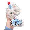 Muñequera sencilla de felpa para lavarse la cara, impermeable hasta el puño, muñequera de toalla absorbente y a prueba de humedad para mujer