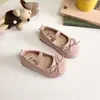 Zapatos de chica estilo coreano, color dulce de caramelo, terciopelo dopamina, piel, colección nueva primavera/otoño 2026, mocasines slip-on de suela blanda